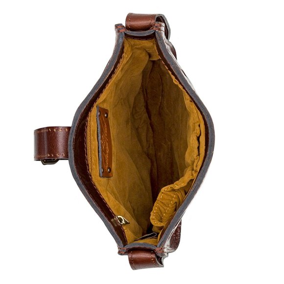 NWT Patricia Nash Venezia Crossbody Bag! 100% Full Grain Leather! MRSP: $139.00 - Picture 2 of 4
